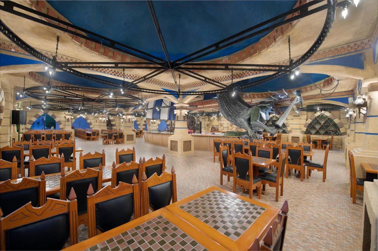 Kamelya Aishen Club & Aqua Ultra All Inclusive Kids Concept Side Exterior foto The restaurant