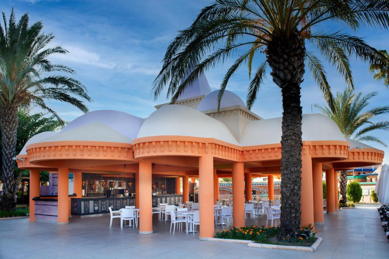 Kamelya Aishen Club & Aqua Ultra All Inclusive Kids Concept Side Exterior foto The resort's main bar