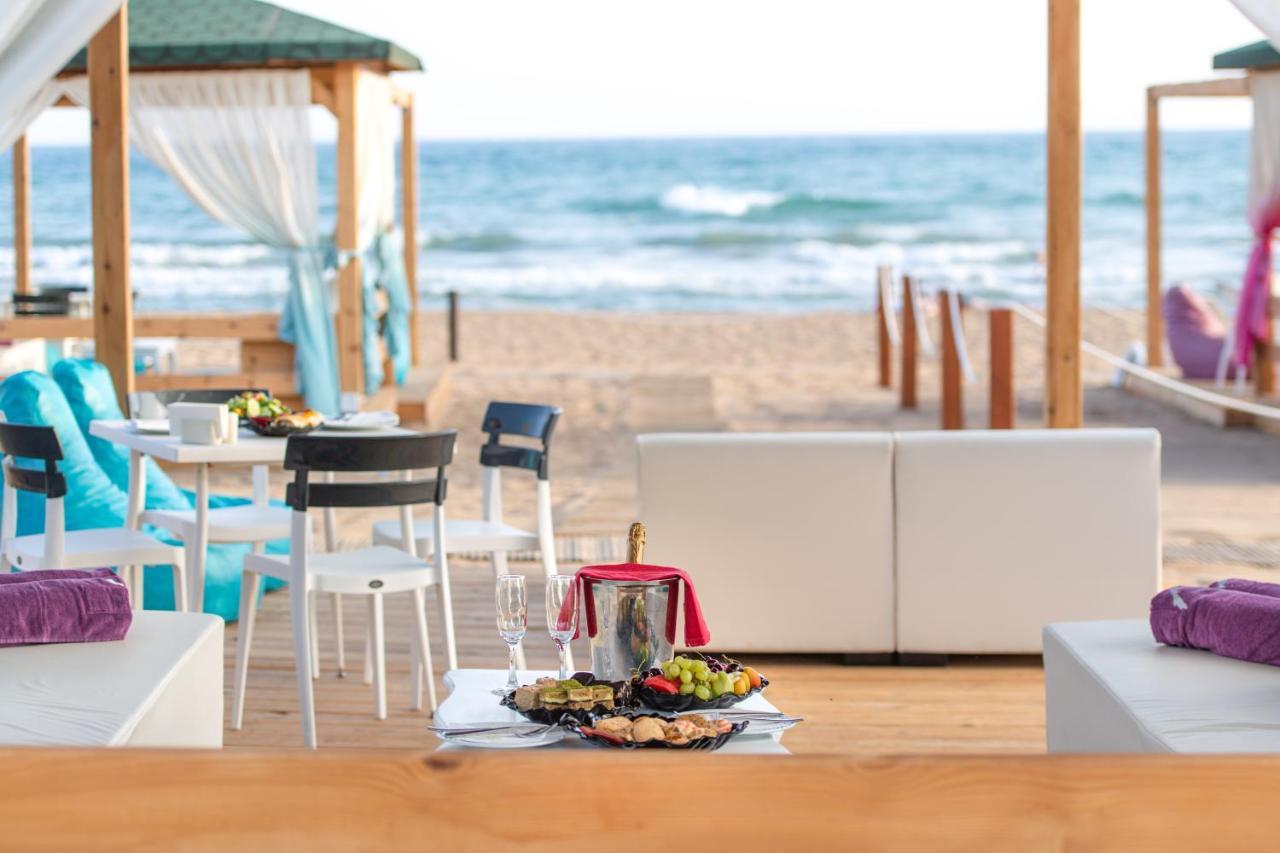 Kamelya Aishen Club & Aqua Ultra All Inclusive Kids Concept Side Exterior foto Beach bar