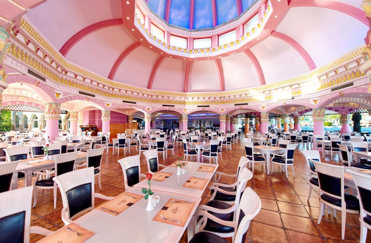 Kamelya Aishen Club & Aqua Ultra All Inclusive Kids Concept Side Exterior foto The restaurant