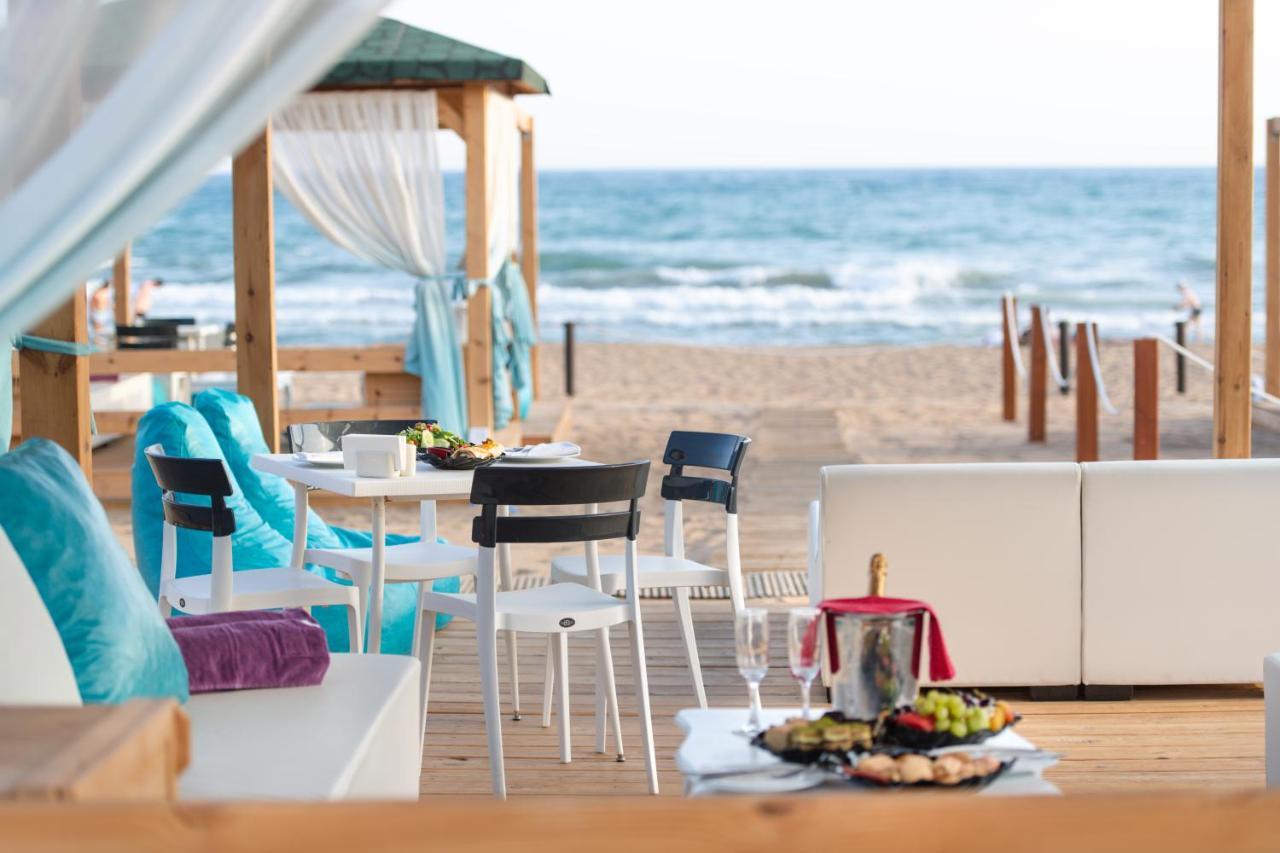Kamelya Aishen Club & Aqua Ultra All Inclusive Kids Concept Side Exterior foto Beach Club