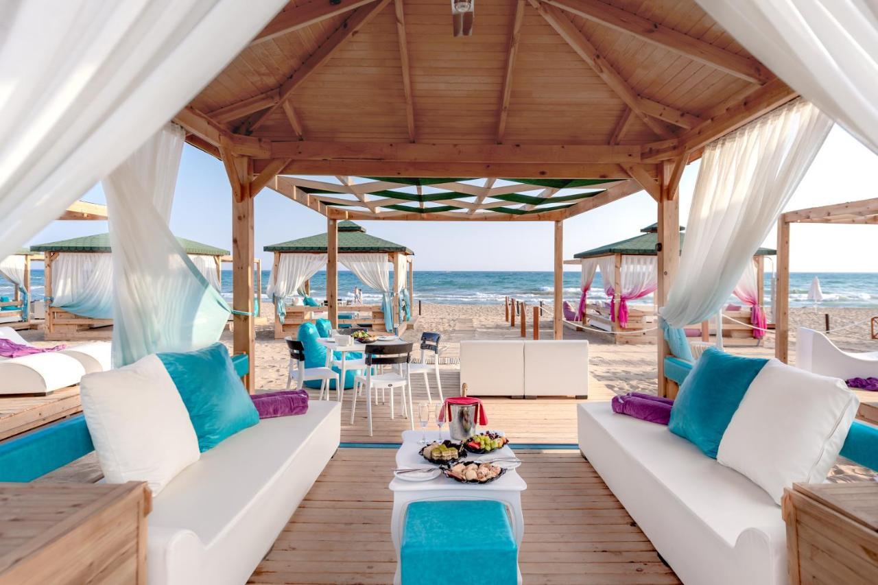 Kamelya Aishen Club & Aqua Ultra All Inclusive Kids Concept Side Exterior foto Beach at the Hilton Tel Aviv