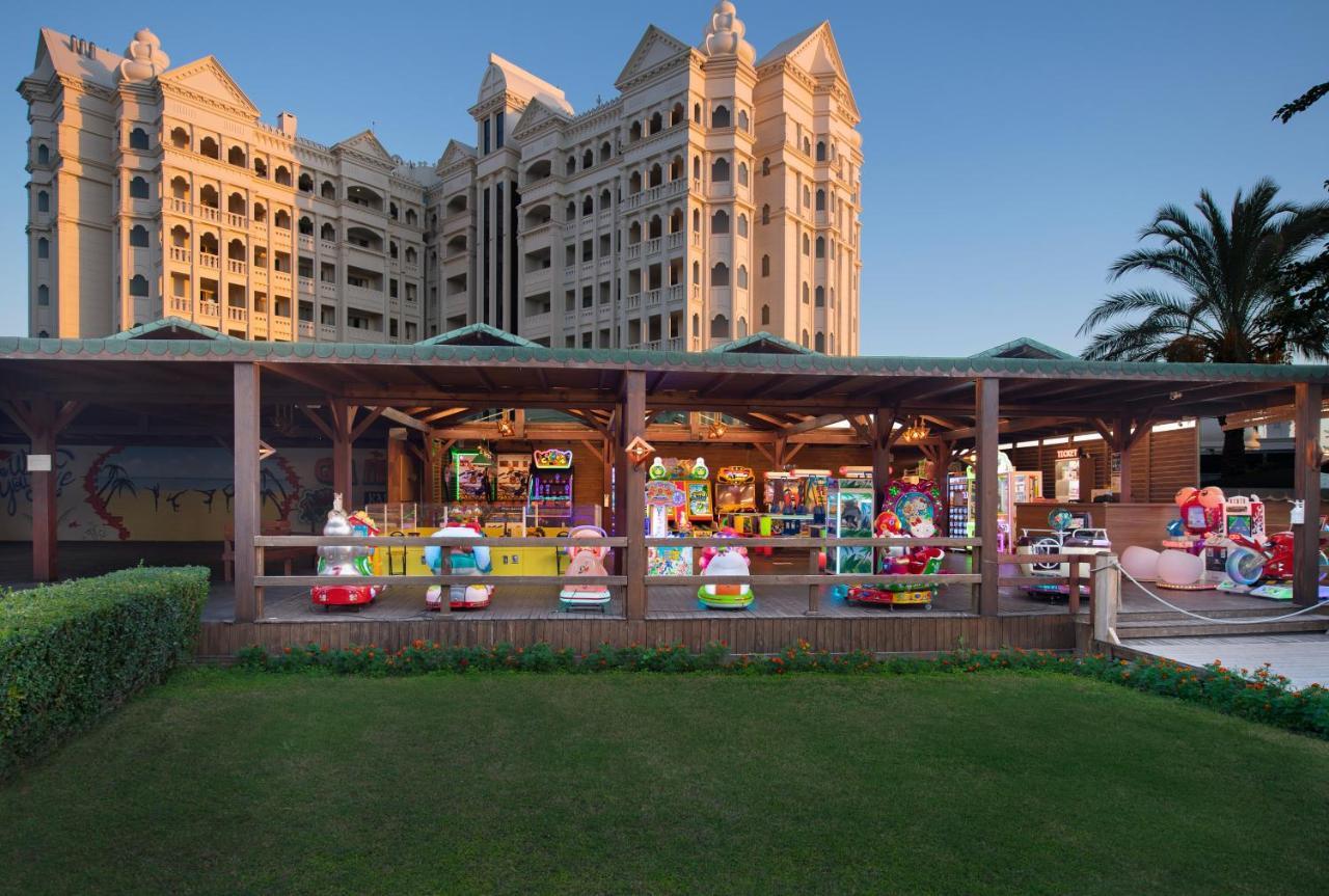 Kamelya Aishen Club & Aqua Ultra All Inclusive Kids Concept Side Exterior foto The resort's children's play area