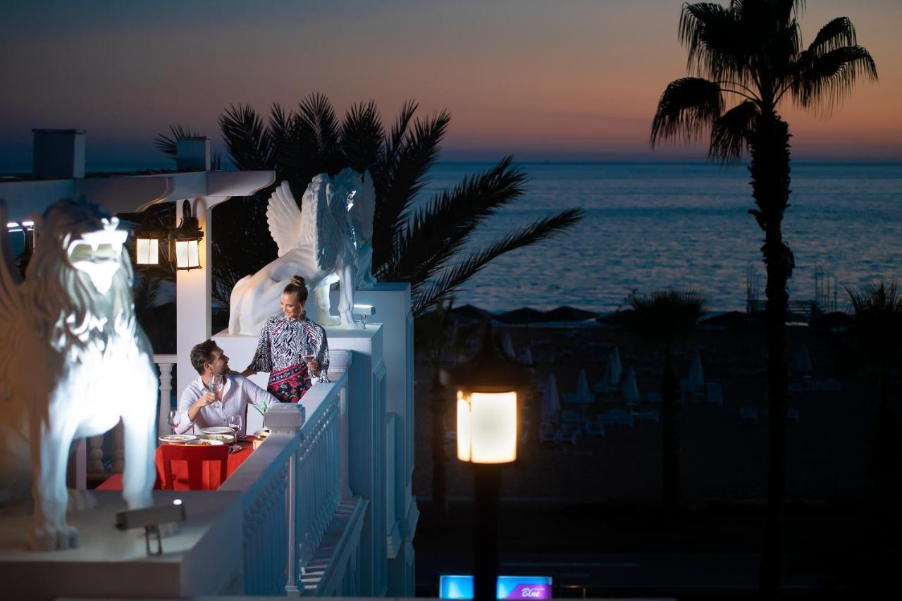 Kamelya Aishen Club & Aqua Ultra All Inclusive Kids Concept Side Exterior foto The view from the balcony of a suite at the hotel