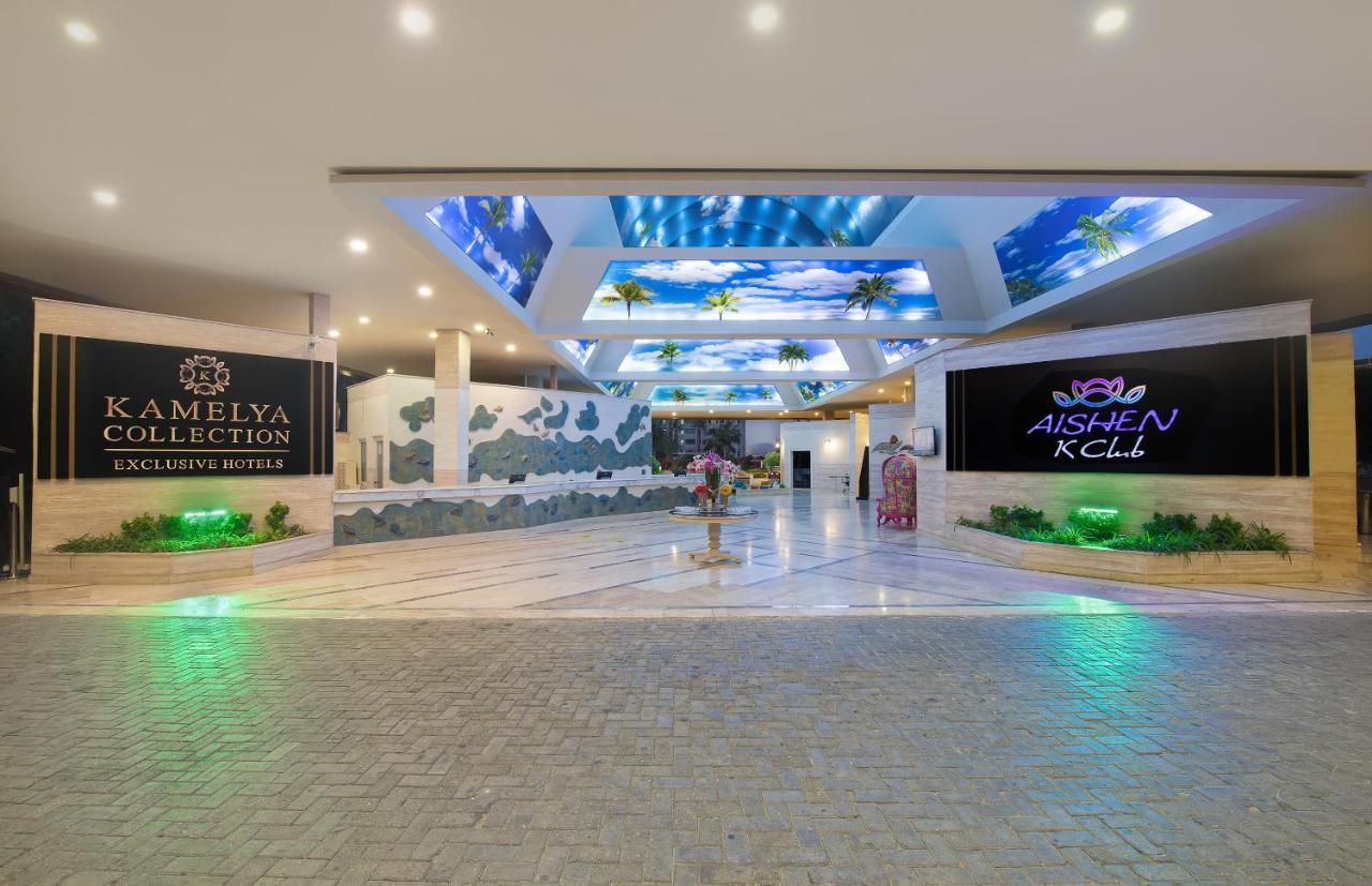 Kamelya Aishen Club & Aqua Ultra All Inclusive Kids Concept Side Exterior foto Lobby of K Hotel