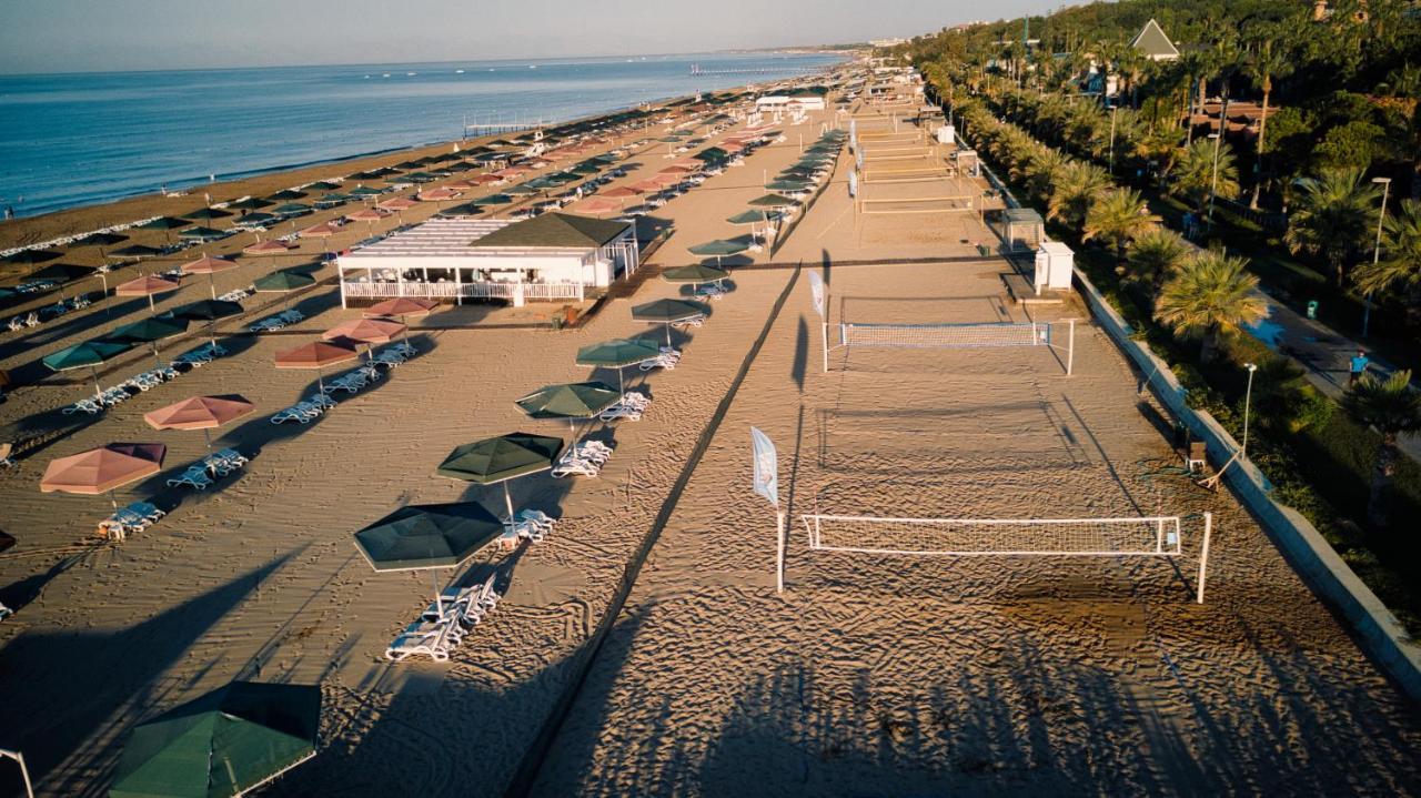 Kamelya Aishen Club & Aqua Ultra All Inclusive Kids Concept Side Exterior foto Aerial view of the beach